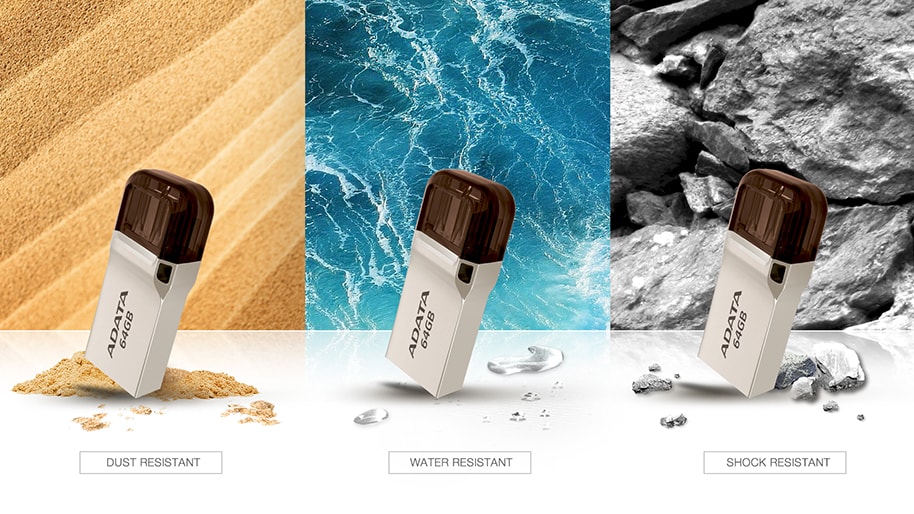 فلش مموری OTG ای دیتا مدل UC360 ظرفیت 16 گیگابایت