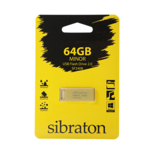 فلش مموری Sibraton SF2408 طلایی ظرفیت 64 گیگابایت
