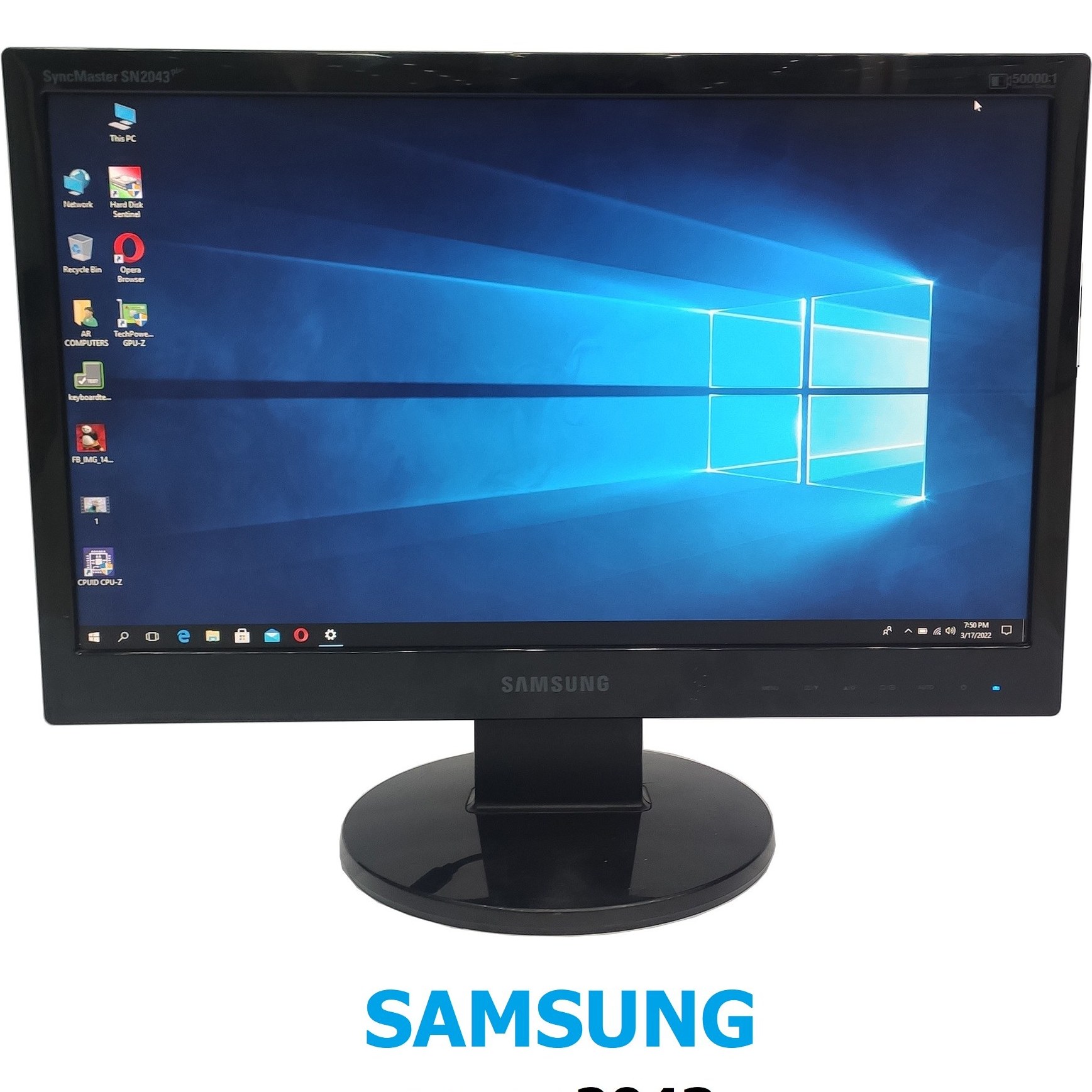 مانیتور استوک Samsung SyncMaster 2043SN PLUS – سایز 20 اینچ اقتصادی | فروش نقدی