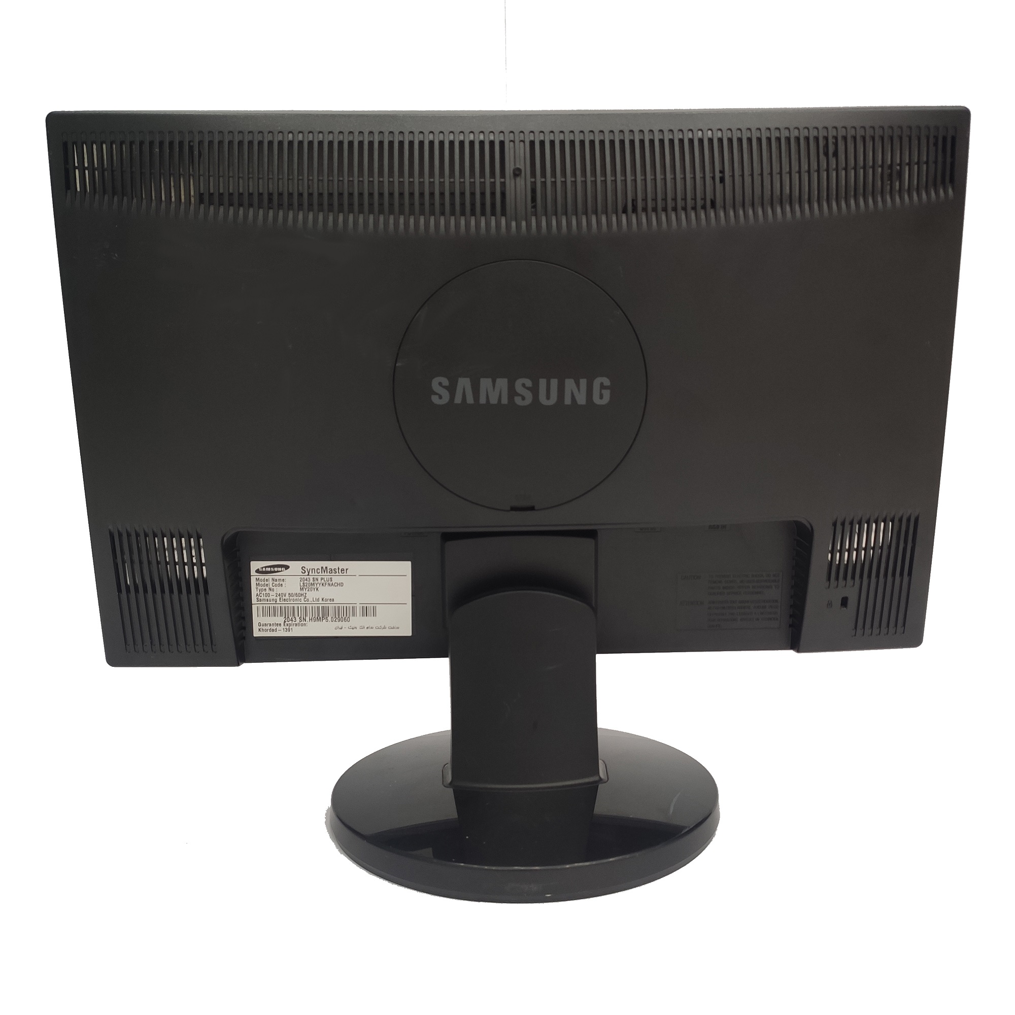 مانیتور استوک Samsung SyncMaster 2043SN PLUS – سایز 20 اینچ اقتصادی | فروش نقدی - Image 2