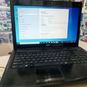 لپتاپ MSI i5 استوک (کارکرده) سالم آماده استفاده