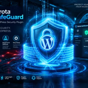 افزونه سیروتا گارد | افزونه جامع امنیت، فایروال و محافظت پیشرفته وردپرس (Sirota SafeGuard Pro) افزونه سیروتا گارد | افزونه جامع امنیت، فایروال و محافظت پیشرفته وردپرس (Sirota SafeGuard Pro)