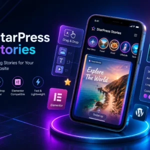 افزونه استوری‌ساز ووکامرس StarPress Stories | افزایش فروش با استوری‌های تعاملی و خرید سریع